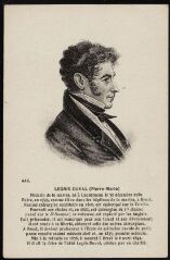 1 vue  - Gravure Portrait de Pierre-Marie Legris-Duval (ouvre la visionneuse)