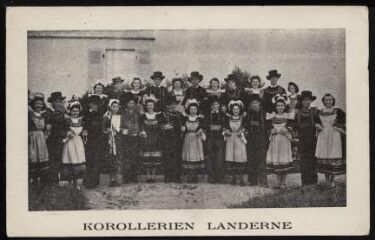 1 vue  - Groupe de danse, Korollerien Landerneau, (ouvre la visionneuse)