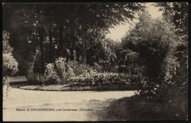 1 vue  - Landerneau. - Manoir de Kerlézérien, les jardins (ouvre la visionneuse)
