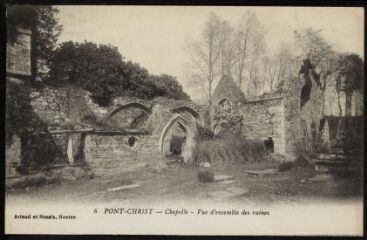 1 vue  - La Roche-Maurice. - Les ruines de la Chapelle de Pont-Christ (ouvre la visionneuse)