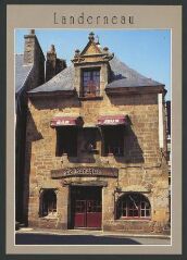 1 vue  - Landerneau.- Vieille maison du 18me siàcle : le Baroque - Réveil Matin (8.8165) (ouvre la visionneuse)