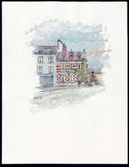 1 vue  - Rue de la Fontaine Blanche, maisons n°84 et 86 (bar Le Stiff), (ouvre la visionneuse)