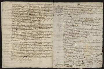 47 vues  - Registre des délibérations de la Communauté de ville, 1678-1679 (ouvre la visionneuse)