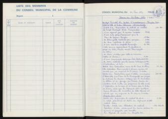 162 vues  - Registre des délibérations du Conseil municipal, 1973-1976 (ouvre la visionneuse)